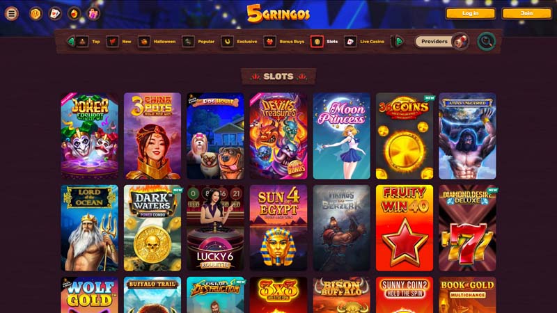 Thumbnail 5gringos slots