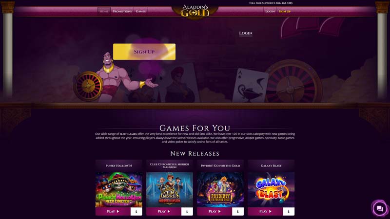 Thumbnail aladdins-gold-casino lobby