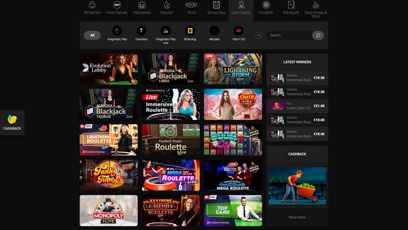 betchan-casino live screenshot