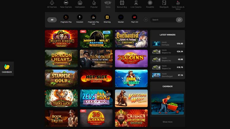 betchan-casino slots screenshot