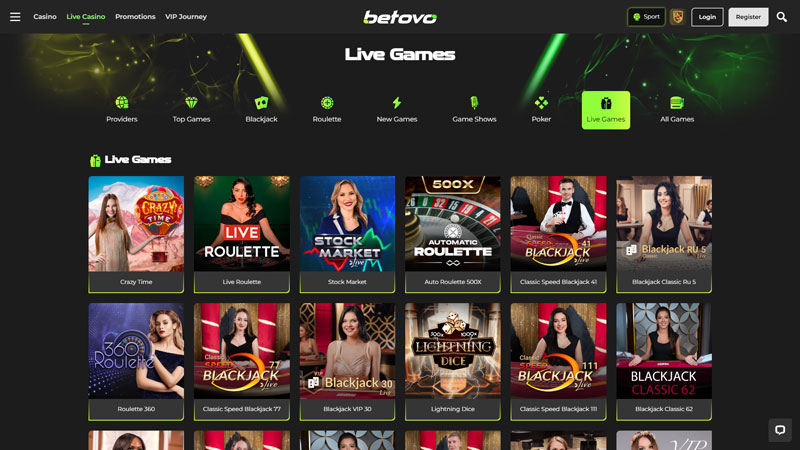Thumbnail betovo live