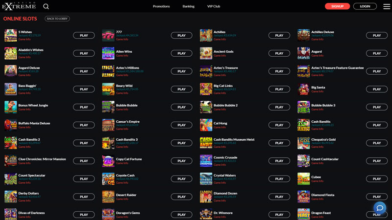 casino-extreme slots screenshot