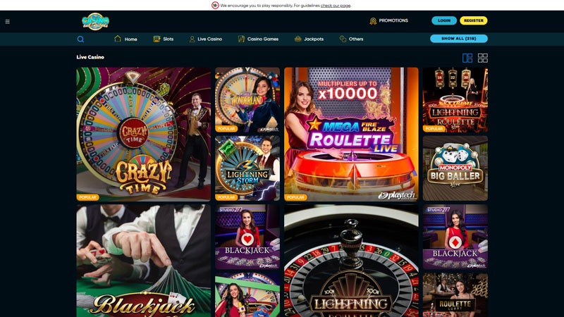 Thumbnail casinoandfriends live