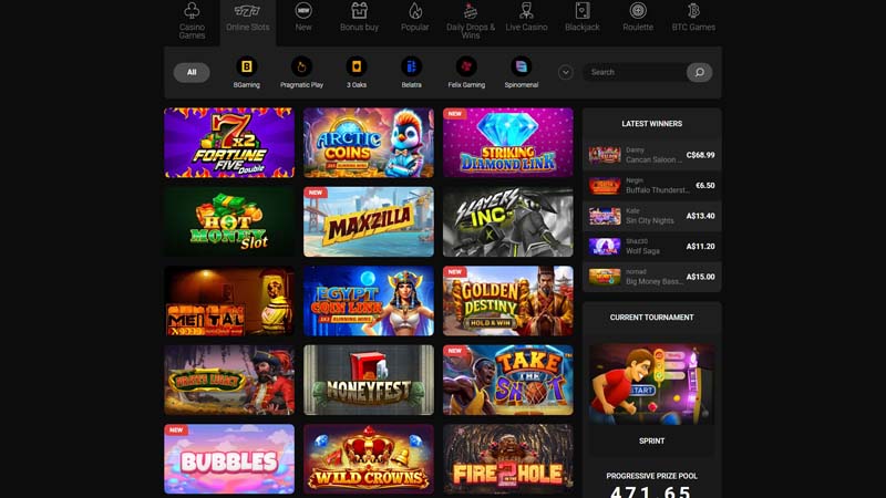 casinochan slots screenshot