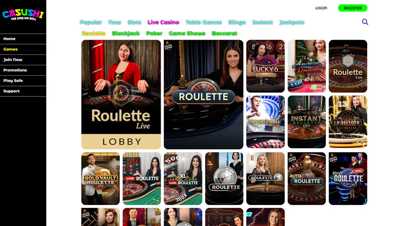 Thumbnail casushi live