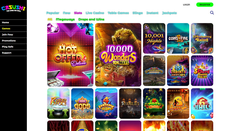 Thumbnail casushi slots