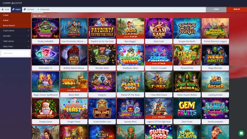 cherry-jackpot-casino slots screenshot