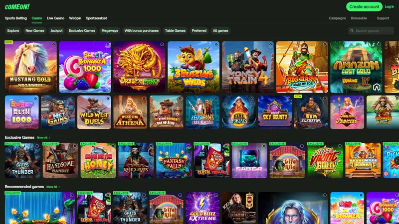 Thumbnail comeon-casino slots