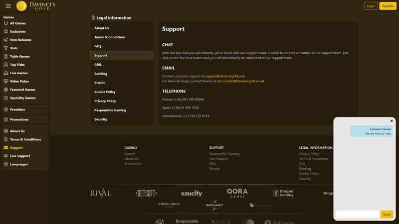 Thumbnail da-vincis-gold support