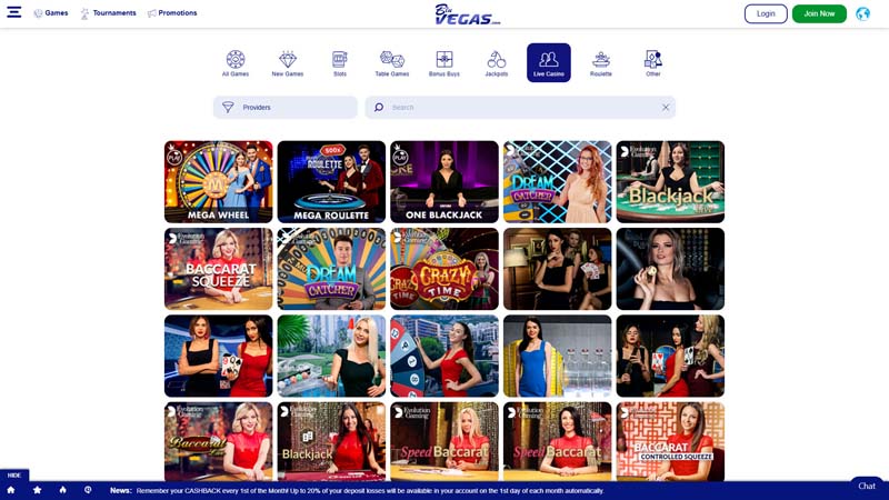 dbosses live screenshot