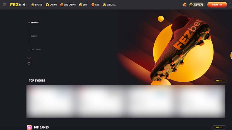 Thumbnail fezbet lobby