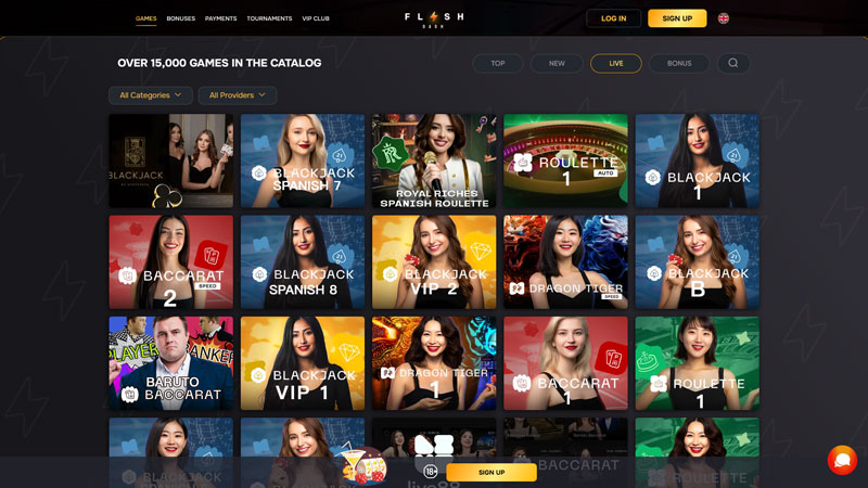 Thumbnail flashdash live