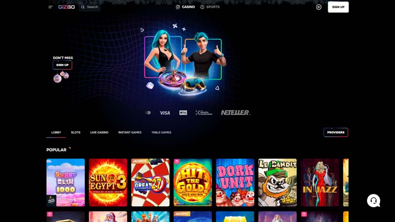 Thumbnail gizbo lobby