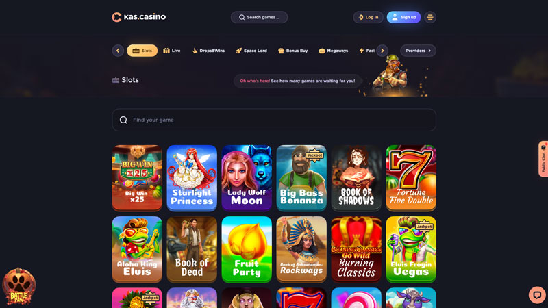 kas-casino slots screenshot