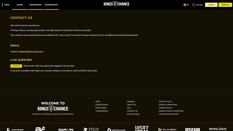 kings-chance support screenshot