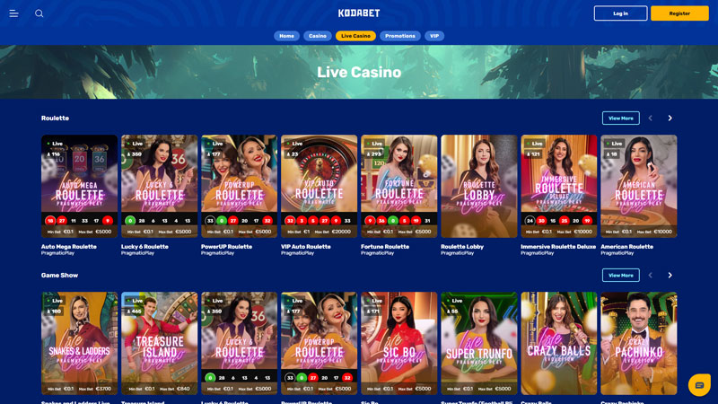 Thumbnail kodabet live