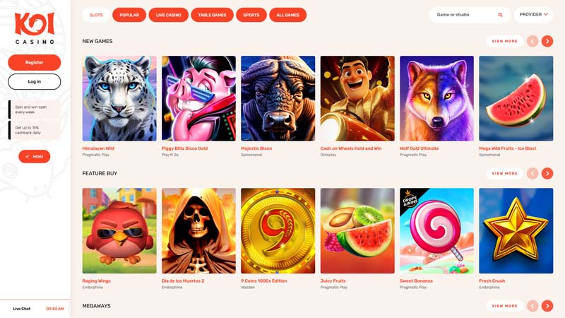 Thumbnail koicasino slots