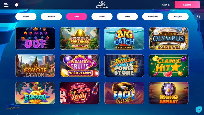 Thumbnail las-atlantis slots