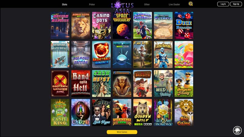 lotus-asia-casino slots screenshot