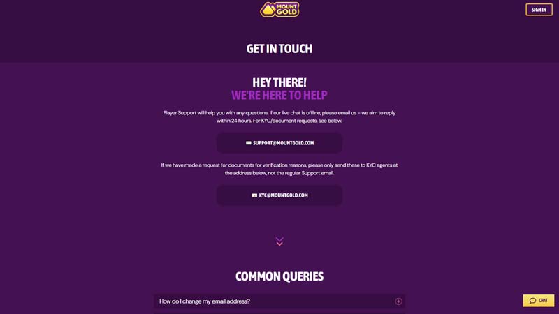 Thumbnail mount-gold-casino support