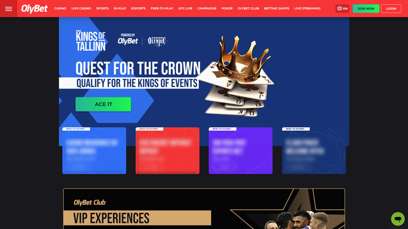 Thumbnail olybet lobby