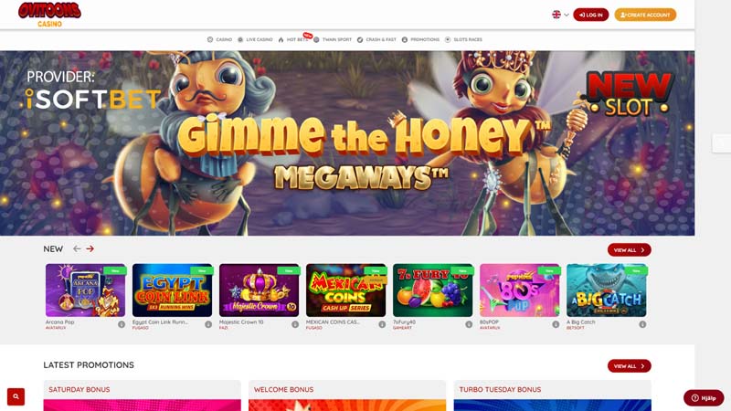 ovitoons lobby screenshot