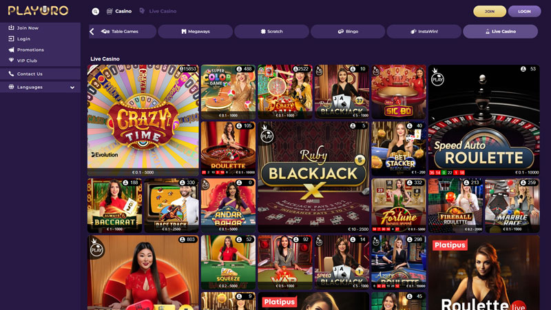 Thumbnail playoro live