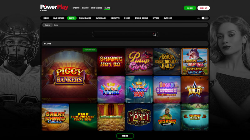powerplay slots screenshot