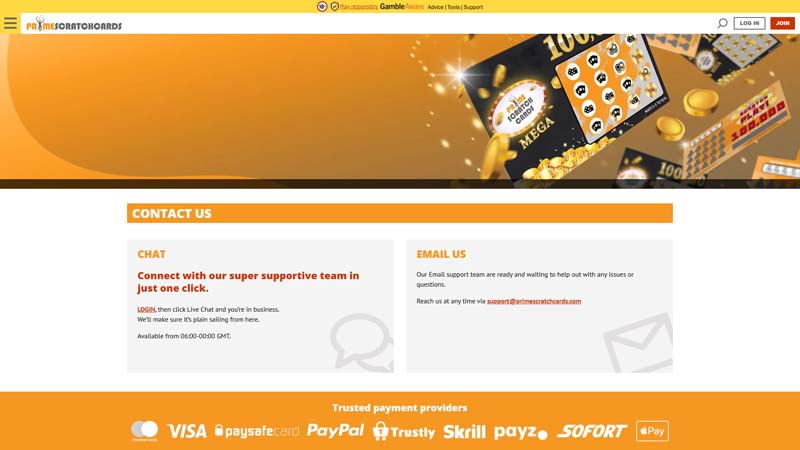 Thumbnail prime-scratch-cards-casino support