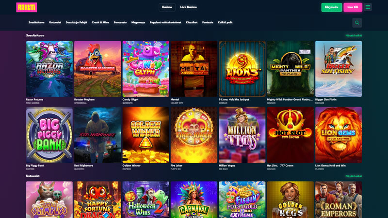 Thumbnail raketti slots
