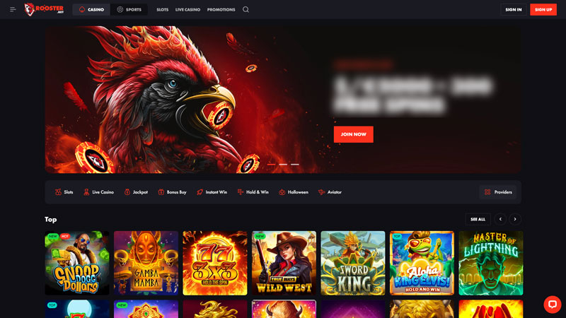 Thumbnail rooster-bet lobby