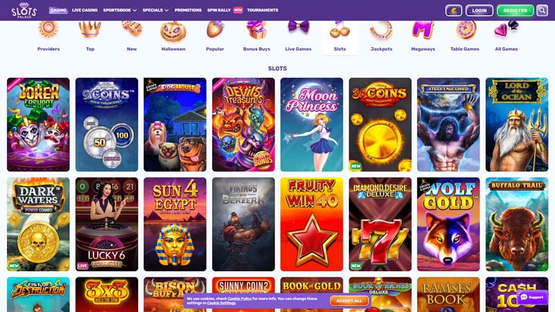 slotspalace slots screenshot