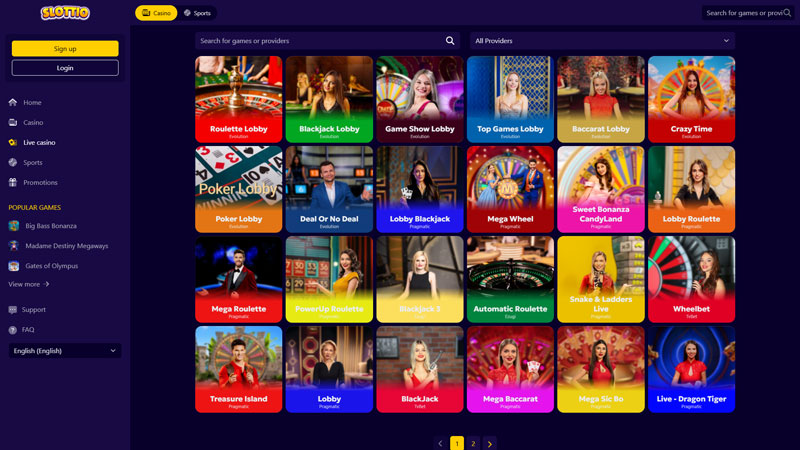 Thumbnail slottio live