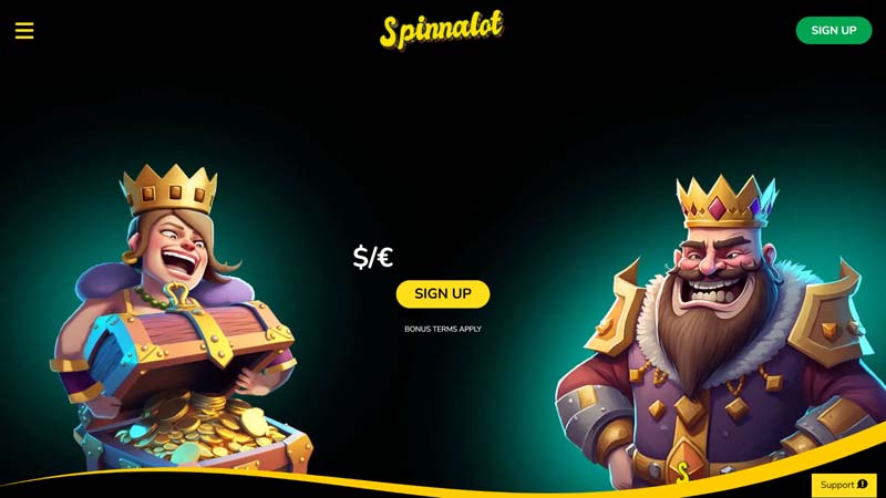 spinnalot lobby screenshot