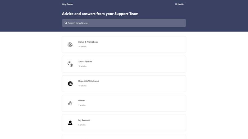 Thumbnail spinzwin-casino support