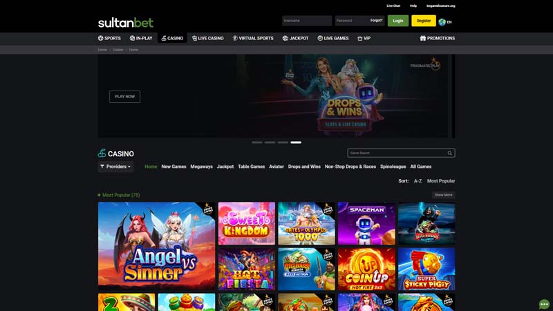 Thumbnail sultanbet lobby