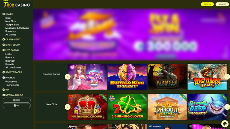 Thumbnail thor-casino lobby