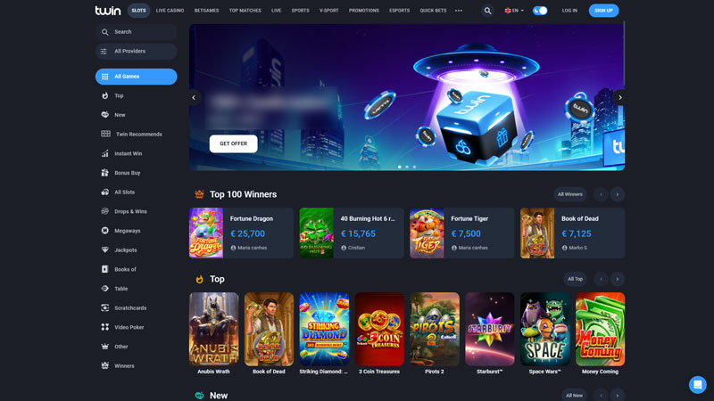 Thumbnail twin-casino lobby