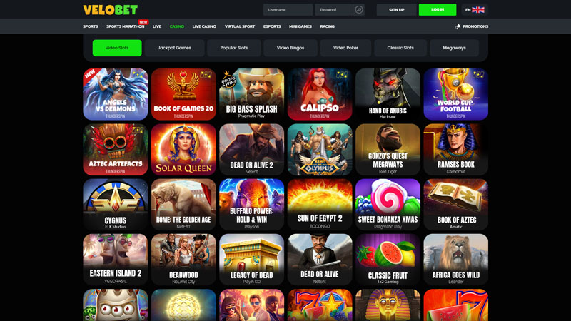 Thumbnail velobet slots