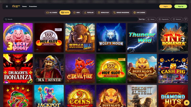 Thumbnail wanted-win slots