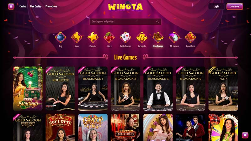 Thumbnail winota live